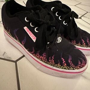 Heelys Black and Multicolor Kids Sneakers